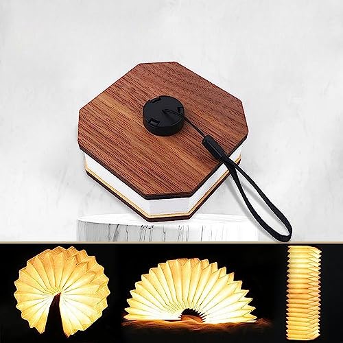 Portable Wooden LED Lamp