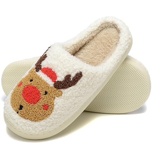 Christmas Deer Slippers