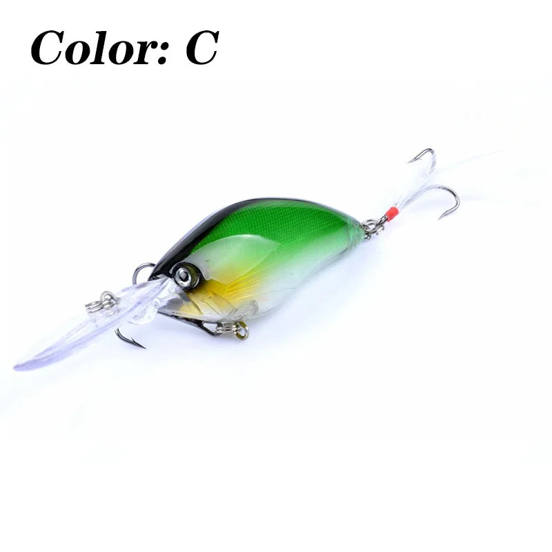 1pcs Floating Crankbaits Fishing Lure 11cm 18g Wobbler Minnow Surface Trolling Swimbait Artificial Hard Bait For Bass Pike Pesca