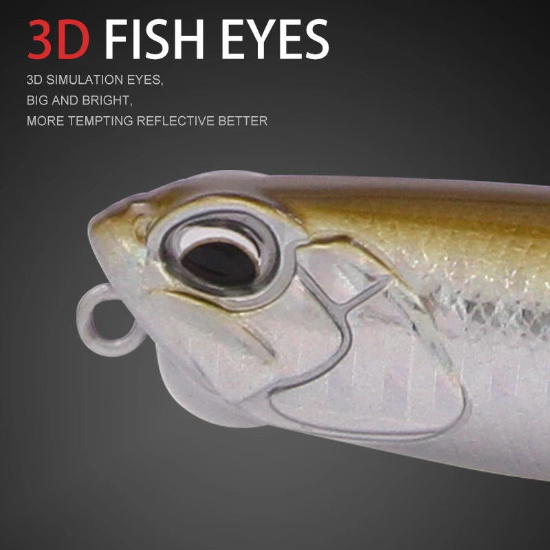 Wondershot D09 Realis Pencil Fishing Lure Z-Shaped 85mm 10g Swim Crankbait Pesca Floating Artificial Hard Bait For Pike Bass