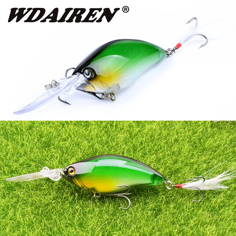 1pcs Floating Crankbaits Fishing Lure 11cm 18g Wobbler Minnow Surface Trolling Swimbait Artificial Hard Bait For Bass Pike Pesca