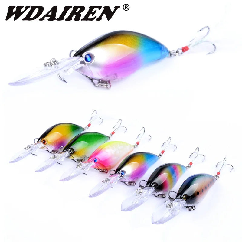 1pcs Floating Crankbaits Fishing Lure 11cm 18g Wobbler Minnow Surface Trolling Swimbait Artificial Hard Bait For Bass Pike Pesca