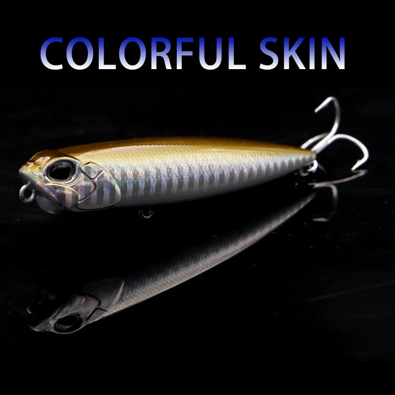 Wondershot D09 Realis Pencil Fishing Lure Z-Shaped 85mm 10g Swim Crankbait Pesca Floating Artificial Hard Bait For Pike Bass