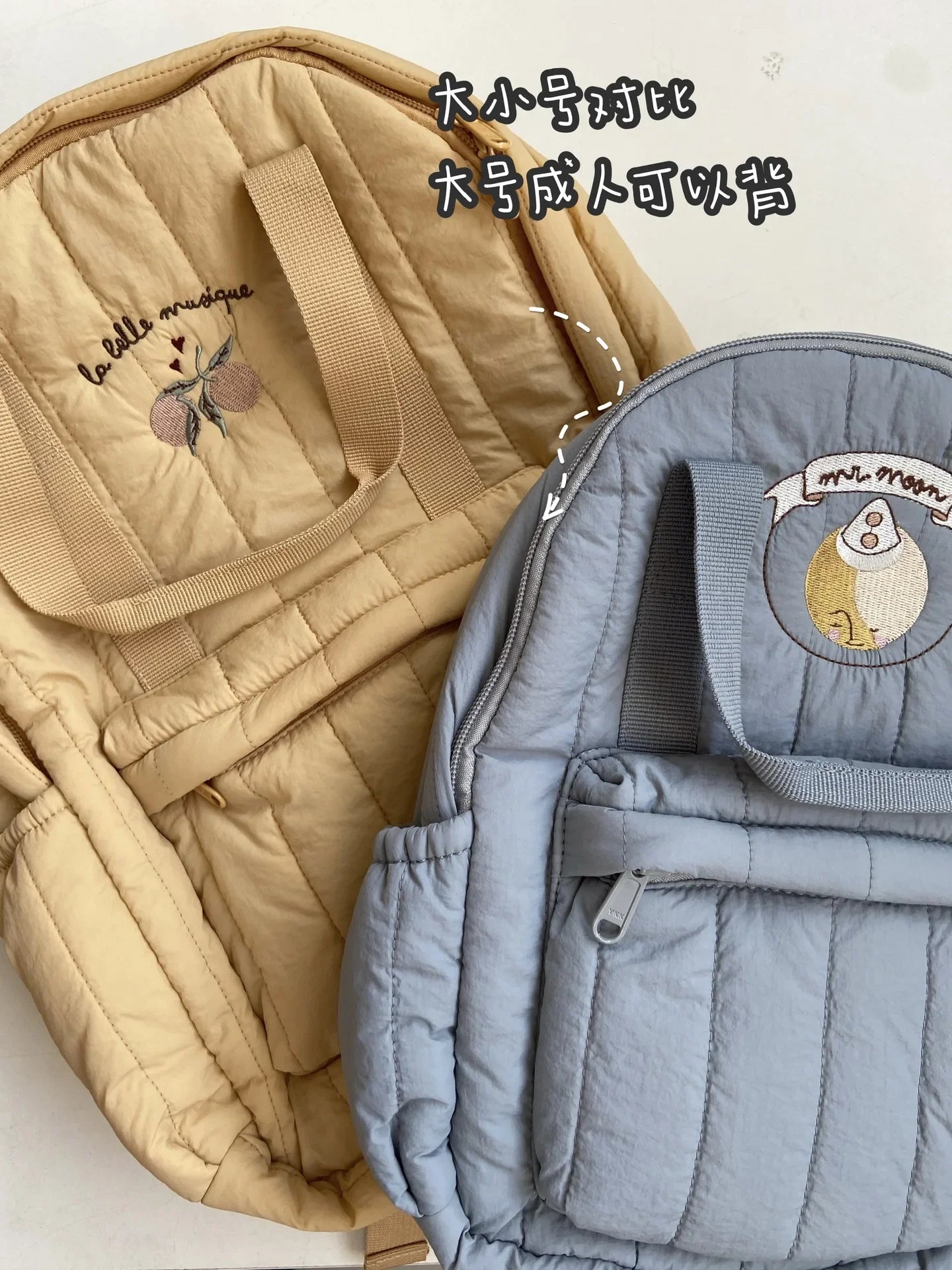 KS Baby Backpack 2024 New Kids Schoolbag Kindergarten Bags Brand Traveling Mom Cherry Lemon Children's Boys Girls Storage