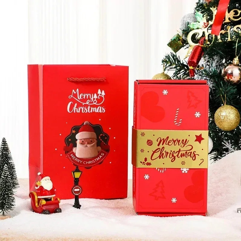 Christmas Gift Box Diy Folding Paper Box Money Pop Up Birthday Wedding Surprise Bounce Explosions Red Envelope Gift Set