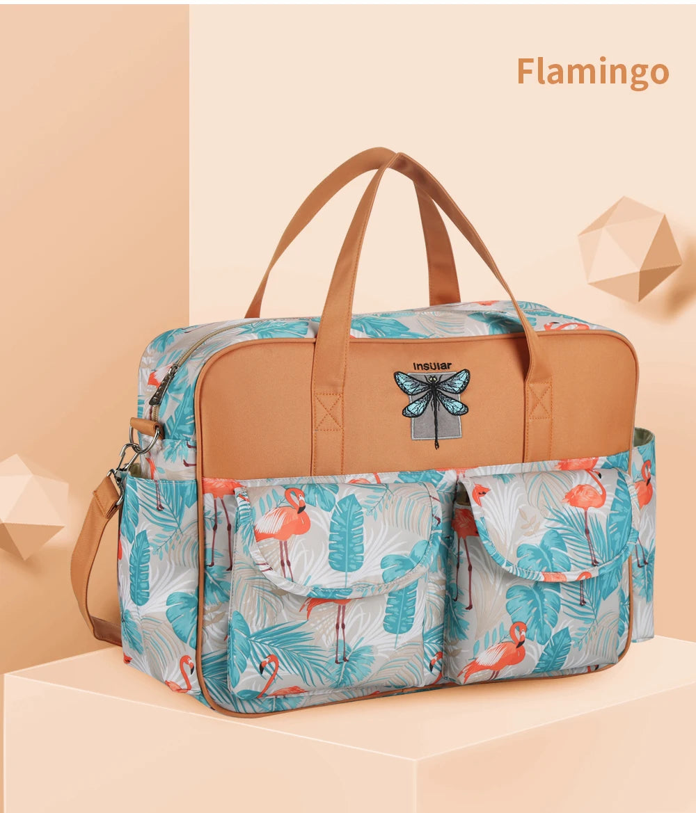 New Style Waterproof Diaper Bag Large Capacity Messenger Travel Bag Multifunctional Maternity Mother Baby Stroller Bags