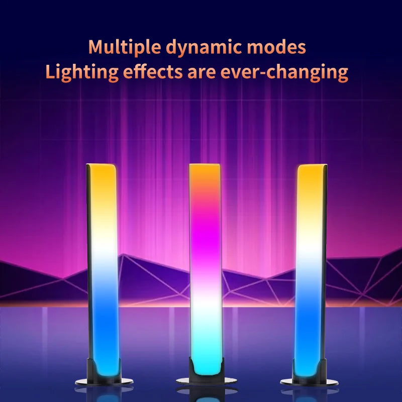 RGB Atmosphere Light Voice Control Synchronous Rhythm Light Pickup Application Control Pickup Light Car TV Game Computer Desktop