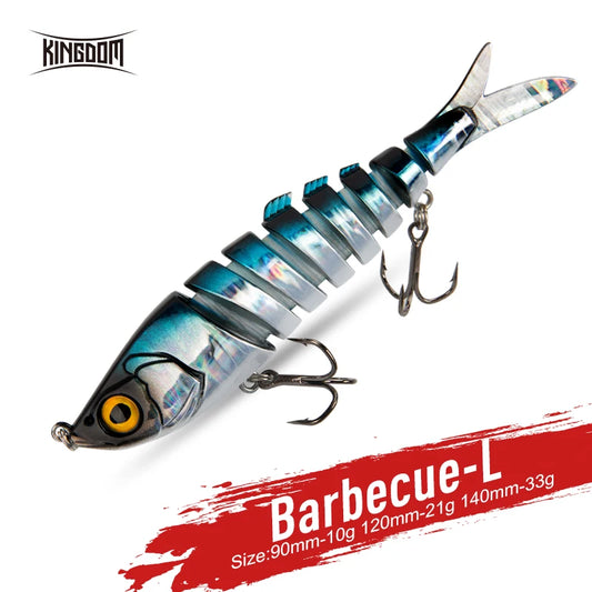 Kingdom Barbecue-L Sinking Fishing Lure 10g 21g 33g  Realistic Wobblers  Artificial Hard Bait Swimbaits Baits