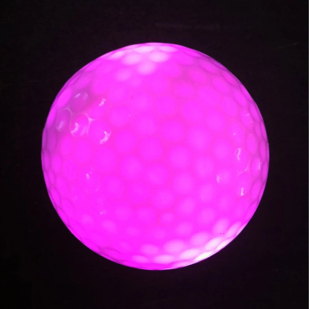 Glow in The Dark Golf Balls,LED Light up Glow Golf Ball for Night Sports,Super Bright,Colorful and Durable