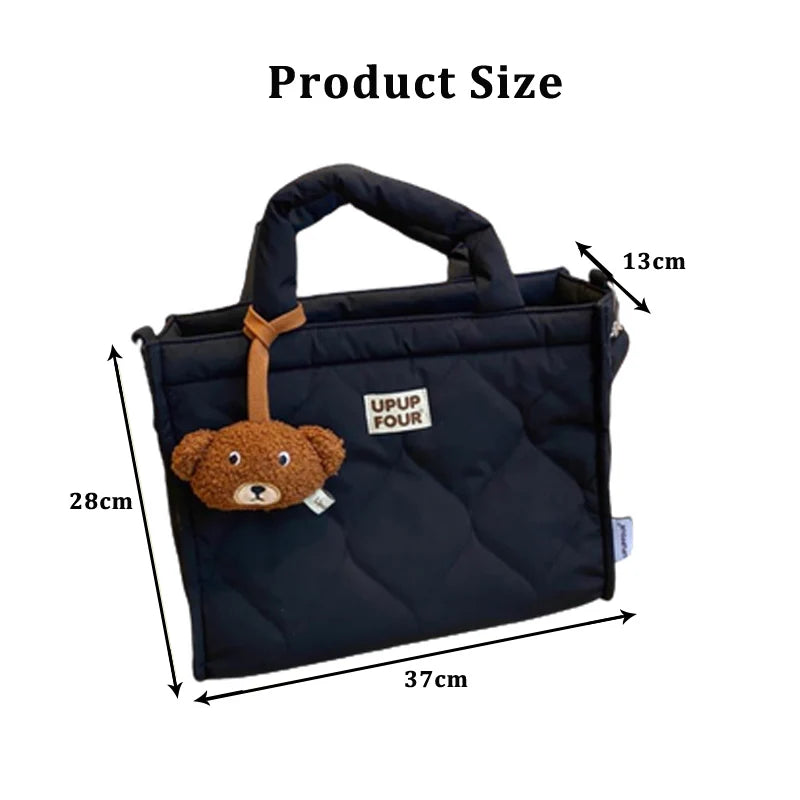 Large Capacity Mommy Bag Tote Maternity Bag Baby Stroller Hanging Bag Nappy Bags Multifunctional  Storage Handbag Baby Items